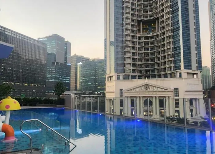 29c Bgc Cozy Steps Away From Major Malls With Free Parking And Gym With Fast Wi-fi 公寓 马尼拉
